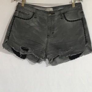 Distressed Free people shorts